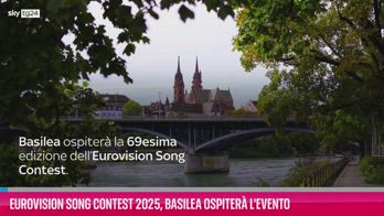 VIDEO Eurovision Song Contest 2025 Basilea ospiterÃ  evento