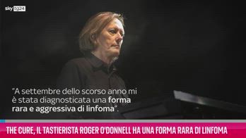 VIDEO The Cure, Roger O'Donnell ha una forma rara di linfoma