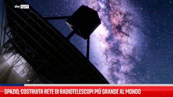 Spazio, costruita rete di radiotelescopi più grande al mondo