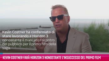 VIDEO Kevin Costner conferma di stare girando Horizon 3