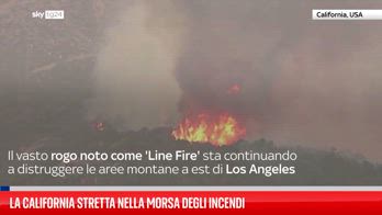 Vasto incendio in California