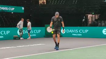 berrettini-allenamento-coppa-davis