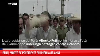 ERROR! Perù, morto l'ex presidente Alberto Fujimori: aveva 86 anni