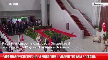 ERROR! Papa Francesco conclude a Singapore il viaggio tra Asia e Oceania