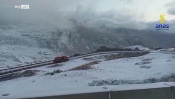 Maltempo in Valle d'Aosta, arriva la prima neve