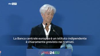 Lagarde: BCE non soggetta a pressioni politiche