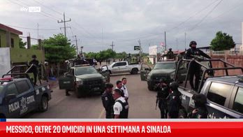 Messico, oltre 20 omicidi in una settimana a Sinaloa