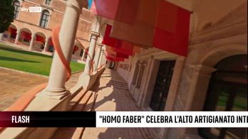 EMB FLASH 14/9 Homo Faber, in mostra a Venezia l'alto artigianato