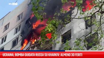 Ucraina, bomba guidata russa su Kharkiv: almeno 30 feriti