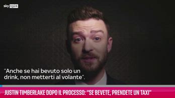 VIDEO Justin Timberlake: "Se bevete, prendete un taxi"