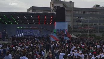 Cagliari, cerimonia "Tutti a scuola" con Mattarella