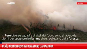 Perù, incendi boschivi devastano l’Amazzonia