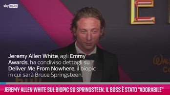 VIDEO Jeremy Allen White parla del biopic su Springsteen