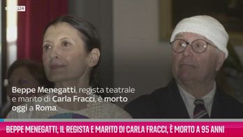 VIDEO Morto Beppe menegatti, marito di Carla fracci