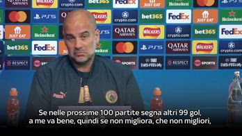 CONF GUARDIOLA SU HAALAND