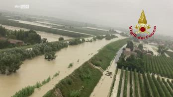 Maltempo, criticitÃ  nel Ravennate: le immagini dall'alto