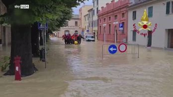 Maltempo nelle Marche, Castelferretti evacuata