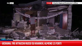 Ucraina, tre attacchi russi su Kharkiv, almeno 15 feriti