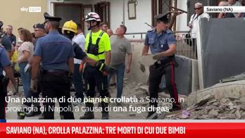 Crollo di una palazzina nel napoletano, morti 2 bambini