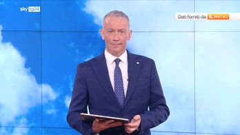 Meteo, treno di perturbazioni verso l'Italia