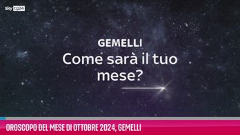 VIDEO Oroscopo del mese di Ottobre 2024, Gemelli