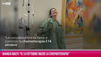 VIDEO Bianca Balti: “Il 14 ottobre inizio la chemioterapia”