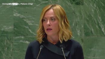 Meloni allâONU: âIsraele rispetti diritto e tuteli i civili