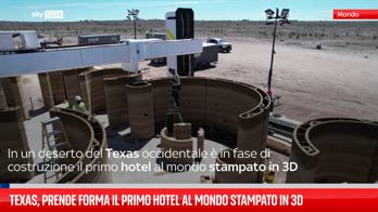 In Texas il primo hotel stampato in 3D