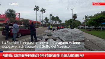 Florida si prepara a passaggio uragano Helena