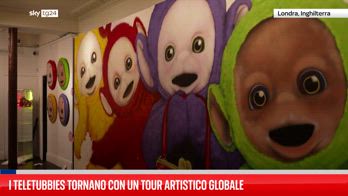 Teletubbies vanno in tournée mondiale con una mostra d'arte