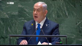 Netanyahu all'Onu: se Iran colpisce noi, noi colpiremo loro