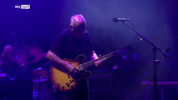 David Gilmour al Circo Massimo, le immagini della prima data di sei in Italia. VIDEO