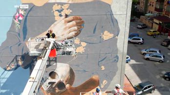 Rusulia, la nuova opera di street art allo Sperone di Palermo