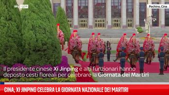 Cina, Xi Jinping celebra la Giornata nazionale dei martiri