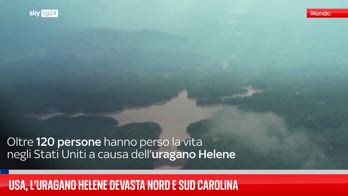 Usa, l’uragano Helene devasta Nord e Sud Carolina