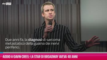 VIDEO Addio a Gavin Creel: la star di Broadway aveva 48 anni