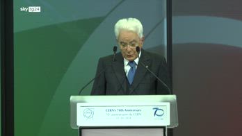 Mattarella dal Cern: "Russia ha riportato guerra in Europa"