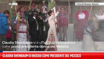 Messico, si insedia la nuova presidente Claudia Sheinbaum