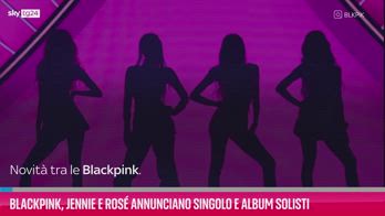 VIDEO Blackpink, Jennie e Rosè annunciano album da soliste