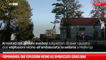 Copenaghen, 2 esplosioni vicino all'ambasciata israeliana