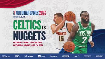 NBA, Boston-Denver per gli Abu Dhabi Games 2024