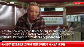 America 2024,Springsteen sostiene Kamala Harris