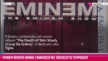 VIDEO Eminem diventa nonno: annuncio nel videoclip Temporary