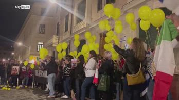 7 ottobre, commemorazioni fuori dal Tempio Maggiore di Roma