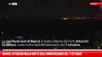 Beirut, attacchi nella notte dell’anniversario del 7 ottobre