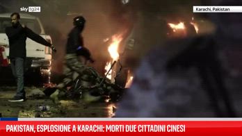 Pakistan, esplosione nei pressi dell'aeroporto di Karachi