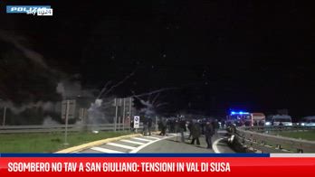 Notte di tensioni in Val di Susa, sgomberato presidio No Tav