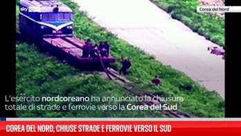 La Corea del Nord blocca strade e ferrovie verso il Sud