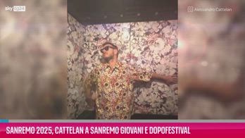 VIDEO Sanremo 2025 Cattelan a Sanremo Giovani e Dopofestival