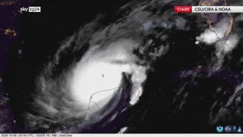 Uragano Milton, le immagini dal satellite